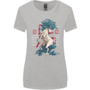 Chinese Zodiac Shengxiao Year of the Horse Womens Wider Cut T-Shirt Sports Grey