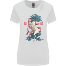 Chinese Zodiac Shengxiao Year of the Horse Womens Wider Cut T-Shirt White
