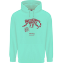 Chinese Zodiac Shengxiao Year of the Monkey Childrens Kids Hoodie Peppermint
