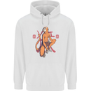 Chinese Zodiac Shengxiao Year of the Monkey Childrens Kids Hoodie White