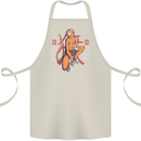 Chinese Zodiac Shengxiao Year of the Monkey Cotton Apron 100% Organic Natural