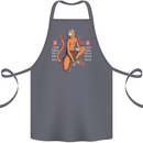 Chinese Zodiac Shengxiao Year of the Monkey Cotton Apron 100% Organic Steel