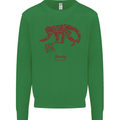 Chinese Zodiac Shengxiao Year of the Monkey Kids Sweatshirt Jumper Irish Green