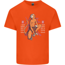 Chinese Zodiac Shengxiao Year of the Monkey Kids T-Shirt Childrens Orange