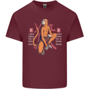 Chinese Zodiac Shengxiao Year of the Monkey Mens Cotton T-Shirt Tee Top Maroon