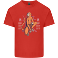 Chinese Zodiac Shengxiao Year of the Monkey Mens Cotton T-Shirt Tee Top Red