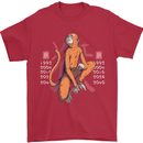 Chinese Zodiac Shengxiao Year of the Monkey Mens T-Shirt Cotton Gildan Red