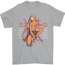 Chinese Zodiac Shengxiao Year of the Monkey Mens T-Shirt Cotton Gildan Sports Grey