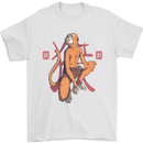 Chinese Zodiac Shengxiao Year of the Monkey Mens T-Shirt Cotton Gildan White
