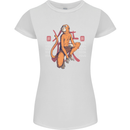 Chinese Zodiac Shengxiao Year of the Monkey Womens Petite Cut T-Shirt White