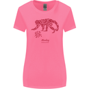 Chinese Zodiac Shengxiao Year of the Monkey Womens Wider Cut T-Shirt Azalea