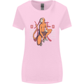 Chinese Zodiac Shengxiao Year of the Monkey Womens Wider Cut T-Shirt Light Pink