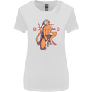 Chinese Zodiac Shengxiao Year of the Monkey Womens Wider Cut T-Shirt White