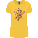 Chinese Zodiac Shengxiao Year of the Monkey Womens Wider Cut T-Shirt Yellow