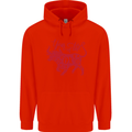 Chinese Zodiac Shengxiao Year of the Ox Childrens Kids Hoodie Bright Red