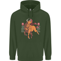 Chinese Zodiac Shengxiao Year of the Ox Childrens Kids Hoodie Forest Green