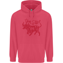 Chinese Zodiac Shengxiao Year of the Ox Childrens Kids Hoodie Heliconia
