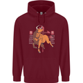 Chinese Zodiac Shengxiao Year of the Ox Childrens Kids Hoodie Maroon