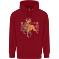Chinese Zodiac Shengxiao Year of the Ox Childrens Kids Hoodie Red