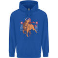 Chinese Zodiac Shengxiao Year of the Ox Childrens Kids Hoodie Royal Blue