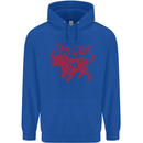 Chinese Zodiac Shengxiao Year of the Ox Childrens Kids Hoodie Royal Blue