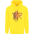 Chinese Zodiac Shengxiao Year of the Ox Childrens Kids Hoodie Yellow