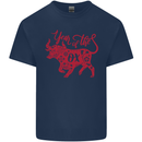 Chinese Zodiac Shengxiao Year of the Ox Kids T-Shirt Childrens Navy Blue
