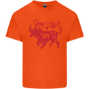 Chinese Zodiac Shengxiao Year of the Ox Kids T-Shirt Childrens Orange