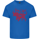 Chinese Zodiac Shengxiao Year of the Ox Kids T-Shirt Childrens Royal Blue
