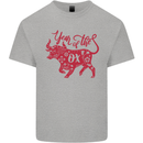 Chinese Zodiac Shengxiao Year of the Ox Kids T-Shirt Childrens Sports Grey