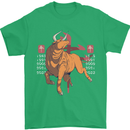 Chinese Zodiac Shengxiao Year of the Ox Mens T-Shirt Cotton Gildan Irish Green