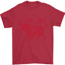 Chinese Zodiac Shengxiao Year of the Ox Mens T-Shirt Cotton Gildan Red
