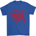 Chinese Zodiac Shengxiao Year of the Ox Mens T-Shirt Cotton Gildan Royal Blue