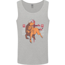 Chinese Zodiac Shengxiao Year of the Ox Mens Vest Tank Top Sports Grey