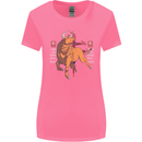 Chinese Zodiac Shengxiao Year of the Ox Womens Wider Cut T-Shirt Azalea