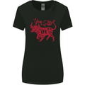 Chinese Zodiac Shengxiao Year of the Ox Womens Wider Cut T-Shirt Black