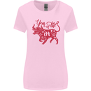 Chinese Zodiac Shengxiao Year of the Ox Womens Wider Cut T-Shirt Light Pink