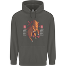 Chinese Zodiac Shengxiao Year of the Pig Childrens Kids Hoodie Storm Grey