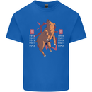 Chinese Zodiac Shengxiao Year of the Pig Kids T-Shirt Childrens Royal Blue