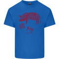 Chinese Zodiac Shengxiao Year of the Pig Kids T-Shirt Childrens Royal Blue