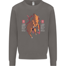 Chinese Zodiac Shengxiao Year of the Pig Mens Sweatshirt Jumper Charcoal