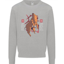 Chinese Zodiac Shengxiao Year of the Pig Mens Sweatshirt Jumper Sports Grey