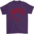 Chinese Zodiac Shengxiao Year of the Pig Mens T-Shirt Cotton Gildan Purple