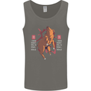 Chinese Zodiac Shengxiao Year of the Pig Mens Vest Tank Top Charcoal