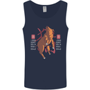 Chinese Zodiac Shengxiao Year of the Pig Mens Vest Tank Top Navy Blue