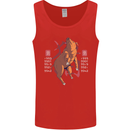 Chinese Zodiac Shengxiao Year of the Pig Mens Vest Tank Top Red