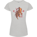 Chinese Zodiac Shengxiao Year of the Pig Womens Petite Cut T-Shirt Sports Grey