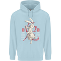 Chinese Zodiac Shengxiao Year of the Rabbit Childrens Kids Hoodie Light Blue