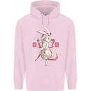 Chinese Zodiac Shengxiao Year of the Rabbit Childrens Kids Hoodie Light Pink