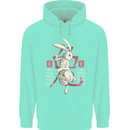 Chinese Zodiac Shengxiao Year of the Rabbit Childrens Kids Hoodie Peppermint